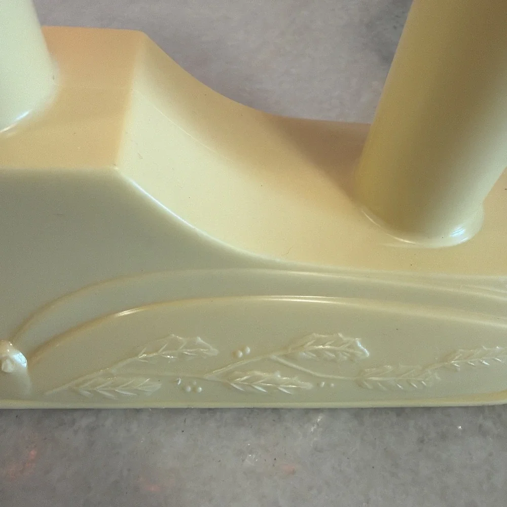 Vintage 3 Light Christmas Window Candles Candolier GWB001
